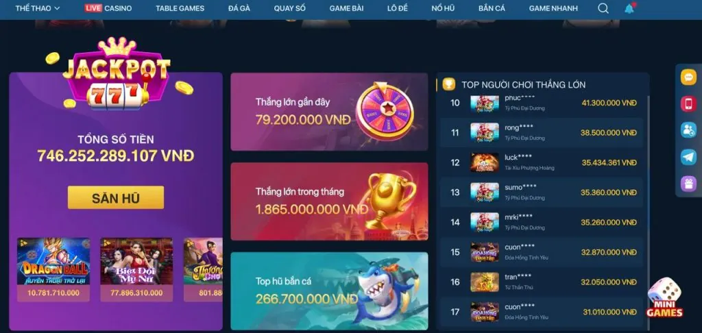 Thưởng Nạp Tiền Hàng Ngày 123 Casino